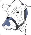 Zelp cow mask S 100